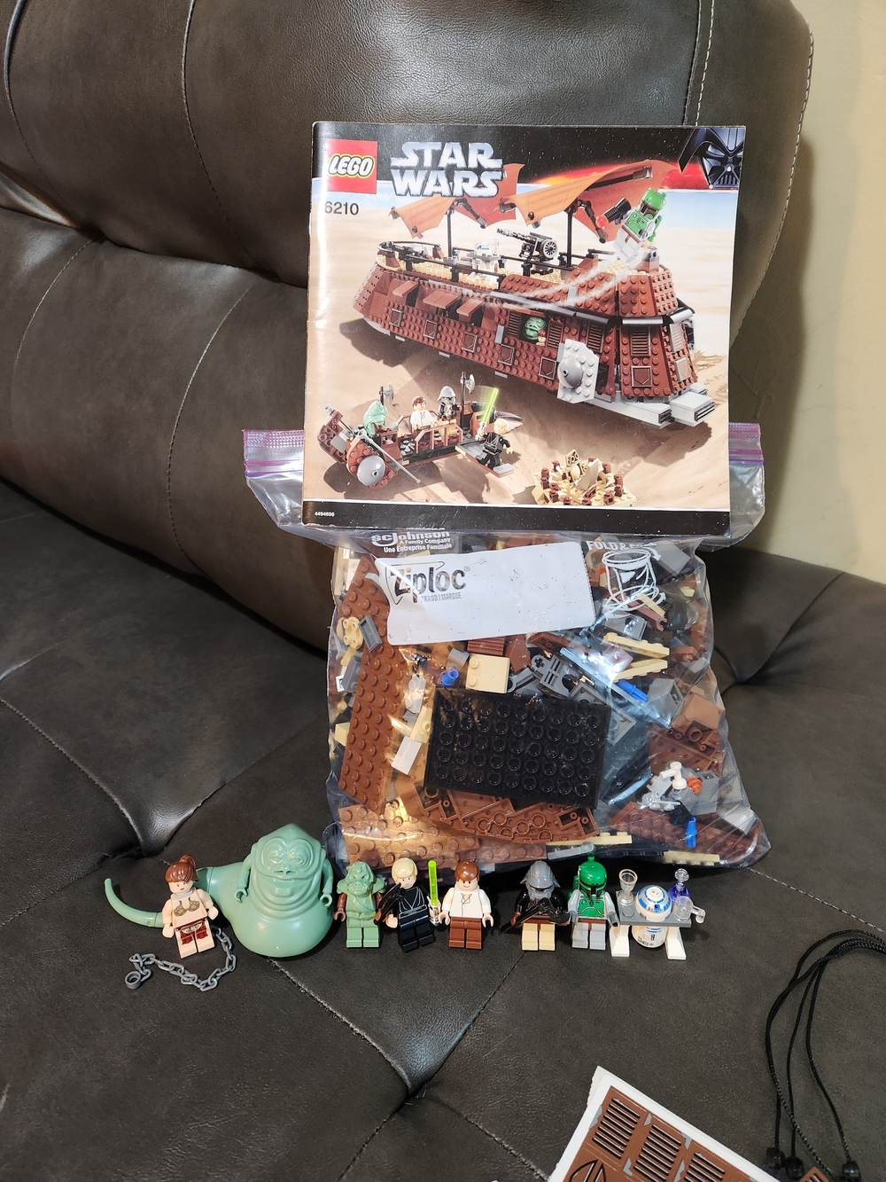 LEGO Star Wars Sandcrawler Playset - Brown Complete No Box With Extras